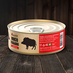 Превью Boar stew (in metal can) - 3 can