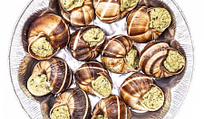 Preview Snails with pesto sauce