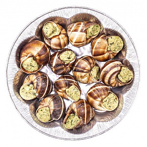 Превью Snails with pesto sauce