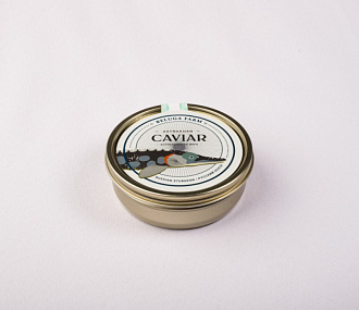 Milk sturgeon caviar (iron can) 125 g