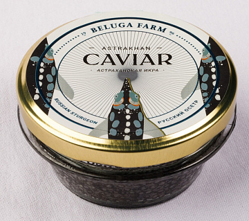 Фото Milk sturgeon caviar (glass jar) 100 g