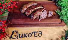 Preview Nutria and elk sausages for frying