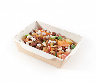Assorted nuts in a box