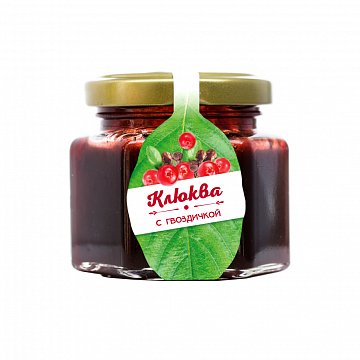 Фото Cranberry sauce with cloves