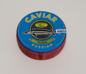 Sturgeon caviar Classic (Caspian delicacies) 125 g