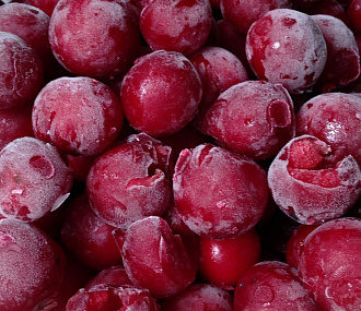 Quick frozen cherries