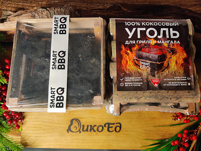 Превью 100% coconut charcoal for grill and barbecue