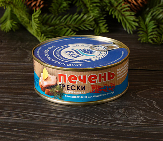 Cod liver (tin can 230 grams)