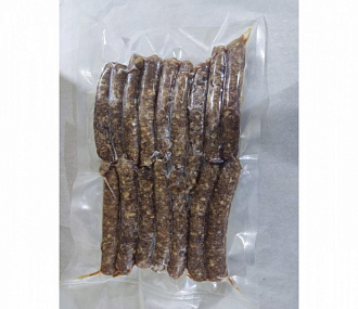 Reindeer sausages for frying (with horse fat)