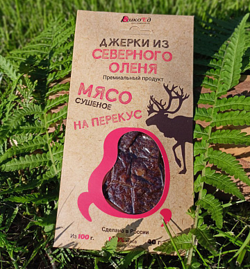 Фото Reindeer Jerky snack 40g