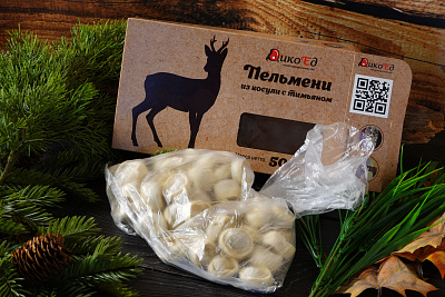 Превью Roe deer dumplings with thyme 500 г.