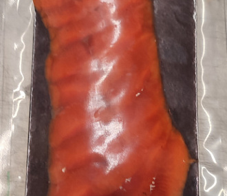 Sockeye salmon fillet, low salt, sliced ​​100g