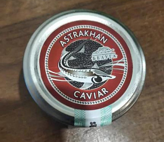 Milk sterlet caviar (iron can) 100 g