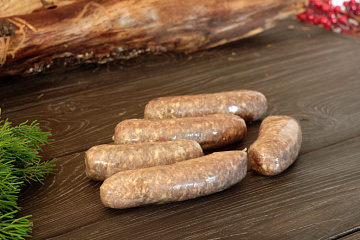 Фото Roe deer sausages for frying
