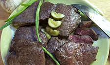 Preview The inner part of the roe deer thigh (steak)
