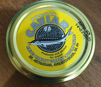 Milk sturgeon caviar (glass jar) 50 g