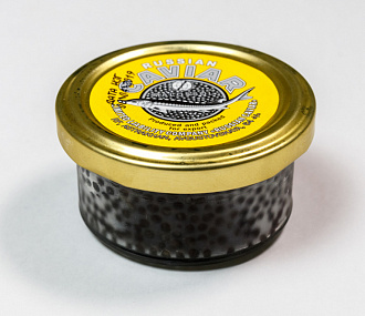 Sturgeon caviar frozen product (glass jar) 100 g