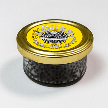 Фото Sturgeon caviar frozen product (glass jar) 100 g