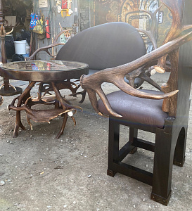 Превью Deer antler chair