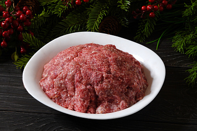 Превью Minced reindeer meat (with the addition of boar lard 20%)