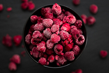 Фото Quick-frozen raspberries forest 1 kg
