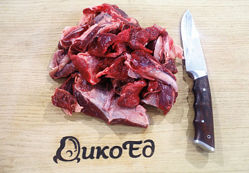 Фото Caucasian mountain goat cutlet meat