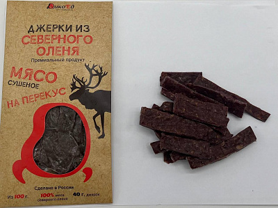 Превью Reindeer Jerky snack 40g