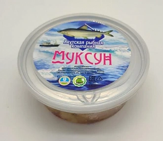 Muksun fillet cold-cooked in oil 180g