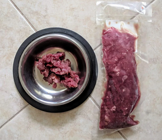 Doe meat for cats