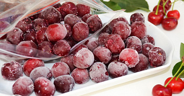 Фото Quick frozen cherries