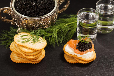 Превью Milk sterlet caviar (iron can) 125 g