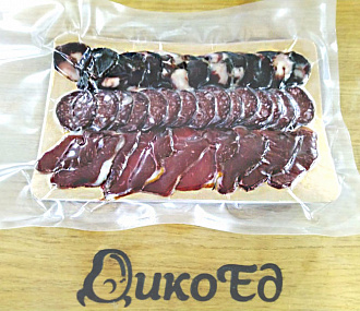 Cold cuts assorted meat (slicing elk + wild boar + horse meat) 