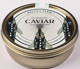 Milk sturgeon caviar (iron can) 125 g