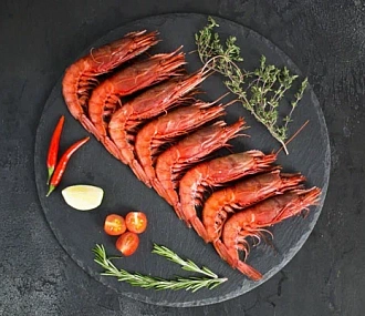 Shrimp red Carabineros whole 60/85