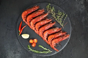 Фото Shrimp red Carabineros whole 60/85