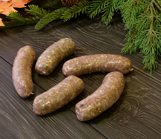Wild boar sausages for frying