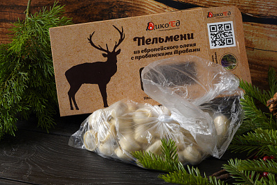 Превью European deer's dumplings with herbs of provence