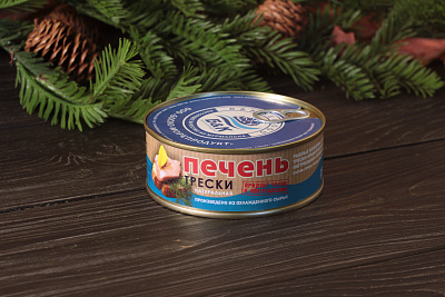 Превью Cod liver (tin can 230 grams)