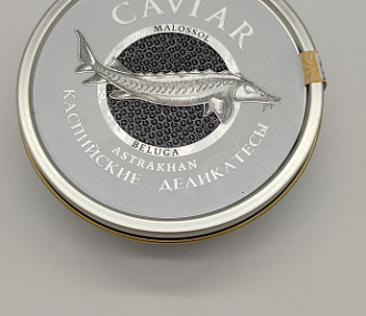 Milk beluga caviar can 250g