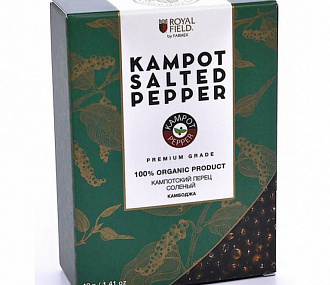 Kampot green young salted pepper