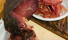 Preview Ham of a wild boar on a bone (hamon)