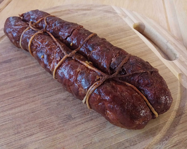Превью Semi-smoked bear sausage with elk