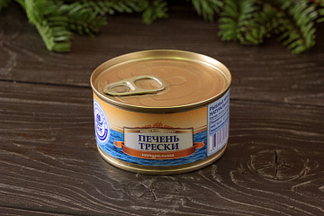 Фото Cod liver (tin can 120 grams)