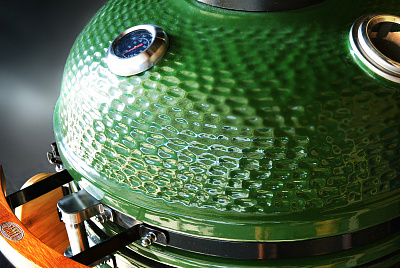 Превью Ceramic grill SG green with a window, 57 cm