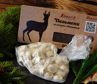 Roe deer dumplings with thyme 5 kg.