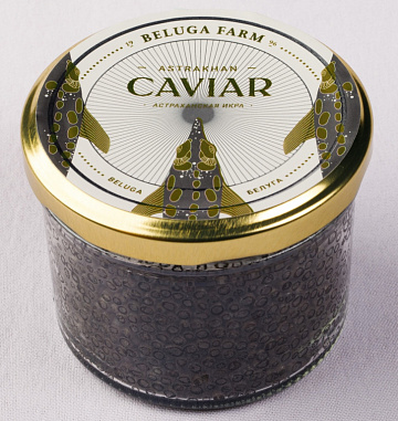 Фото Milk beluga caviar (glass jar) 200 g