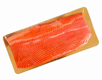 Фото Trout fillet lightly salted from fresh fish