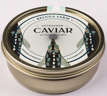 Фото Milk sturgeon caviar (iron can) 250 g