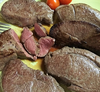 Превью European Deer Steak (striploin)