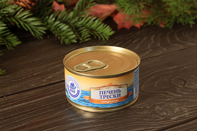 Превью Cod liver (tin can 120 grams)